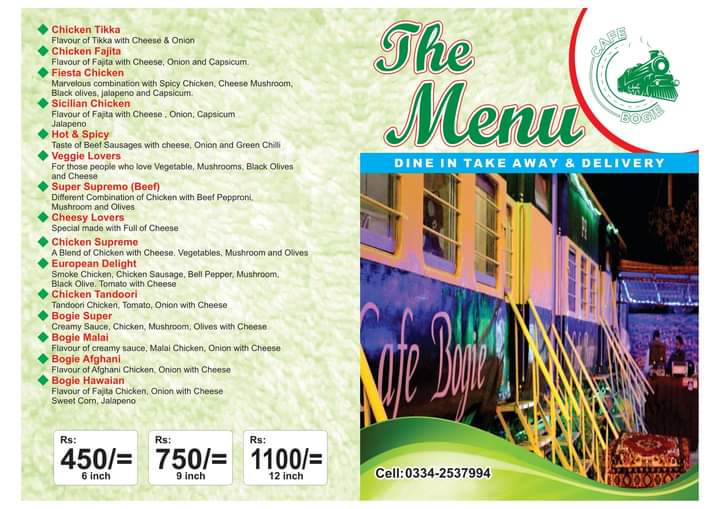 Menu Cafe Bogie-7